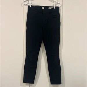 GAP black stretch skinny Chino pant